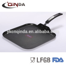 New aluminum die-casting bbq low grill pan with good quality